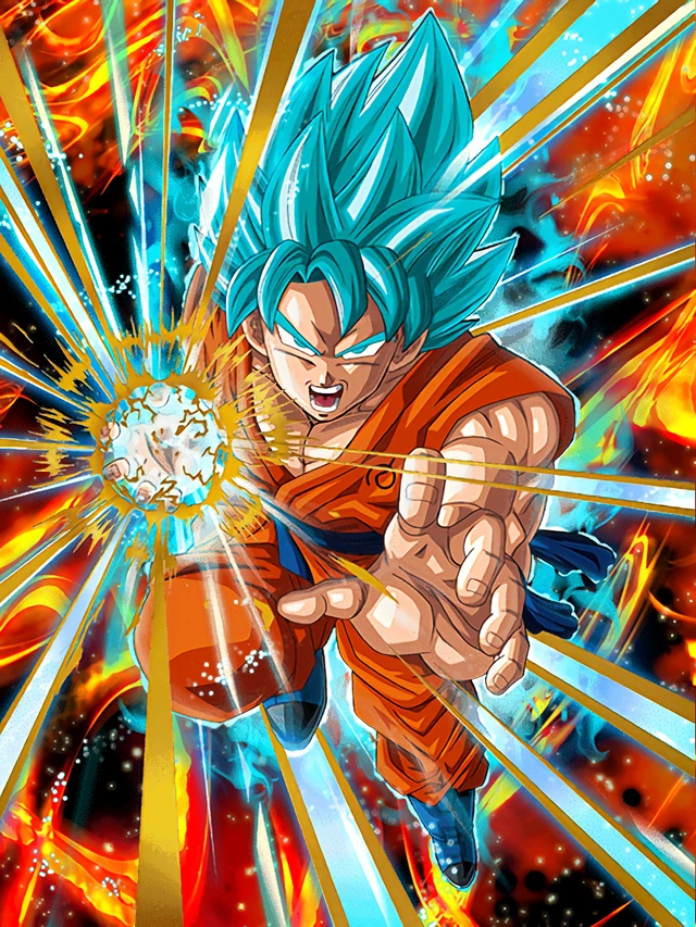 Super Saiyan God SS Goku artwork