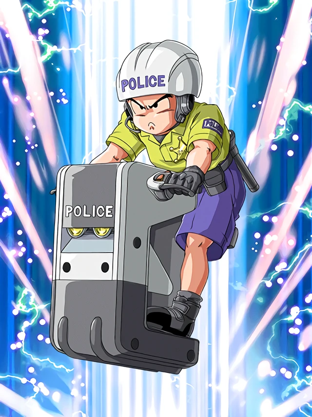Krillin (Police Officer) artwork