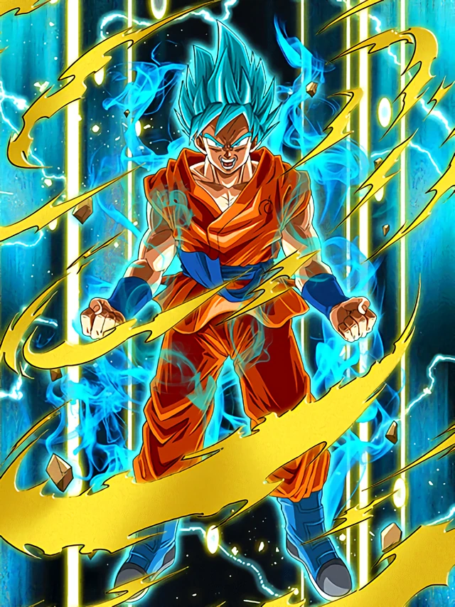Super Saiyan God SS Goku artwork