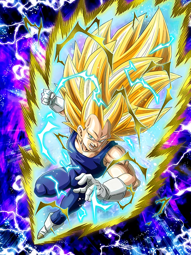 Super Saiyan 3 Vegeta artwork