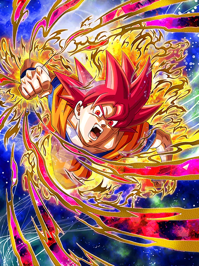 Super Saiyan God Goku artwork