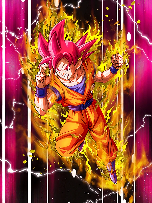 Super Saiyan God Goku artwork