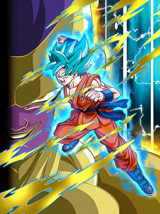 Super Saiyan God SS Goku artwork