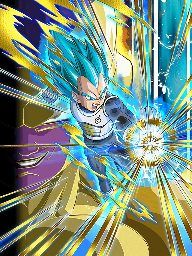 Super Saiyan God SS Vegeta artwork