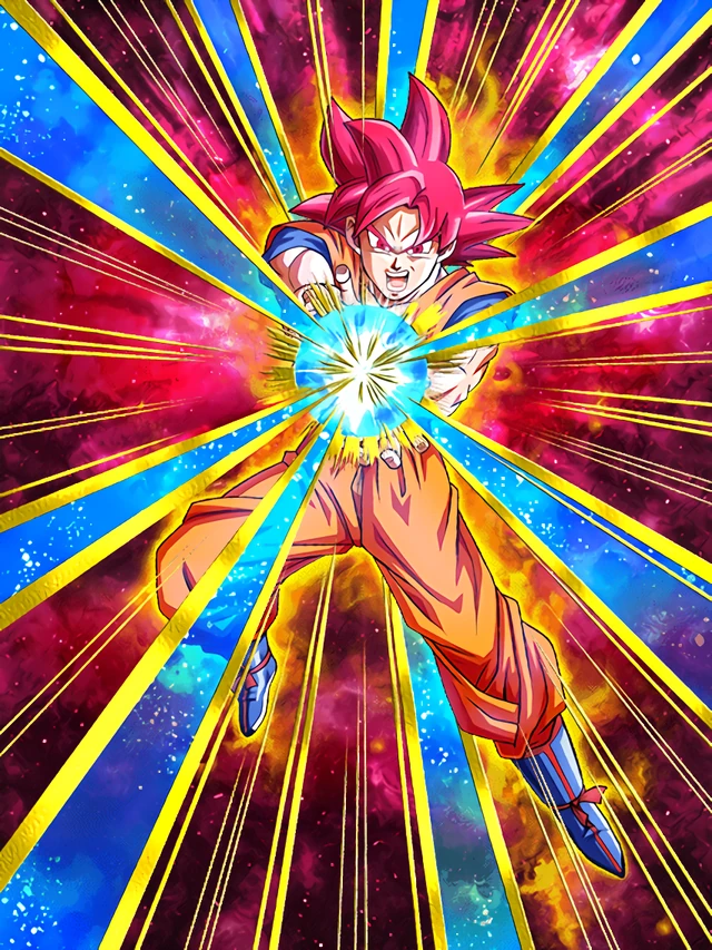Super Saiyan God Goku artwork