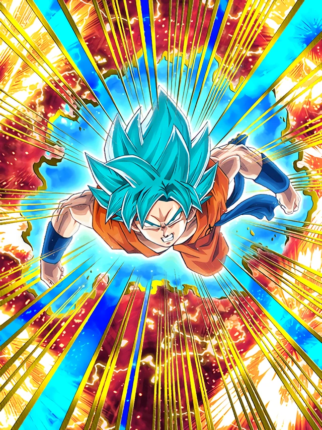 Super Saiyan God SS Goku artwork