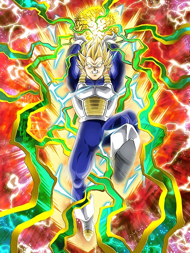 Super Saiyan 2 Vegeta artwork