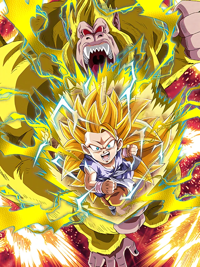 Super Saiyan 3 Goku (GT) (Golden Giant Ape) artwork