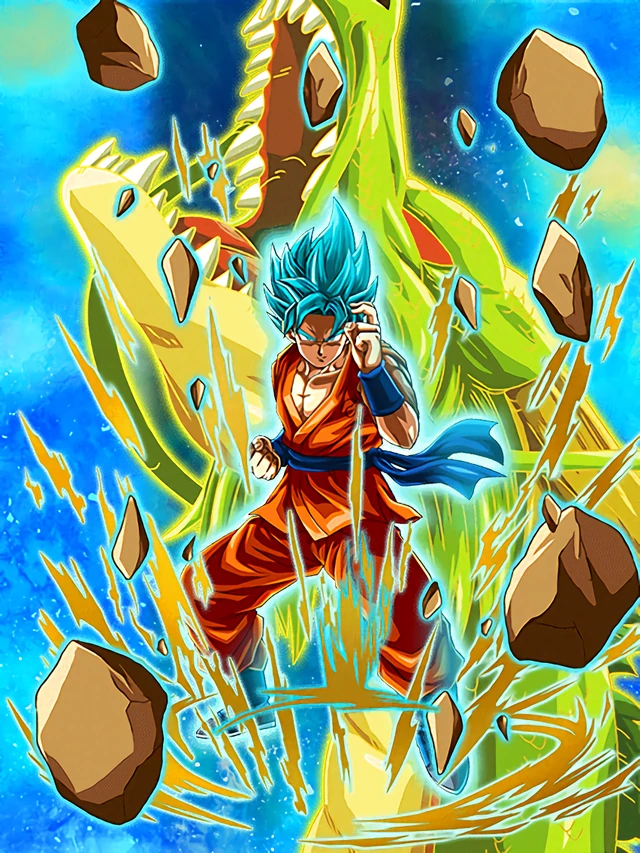 Super Saiyan God SS Goku artwork