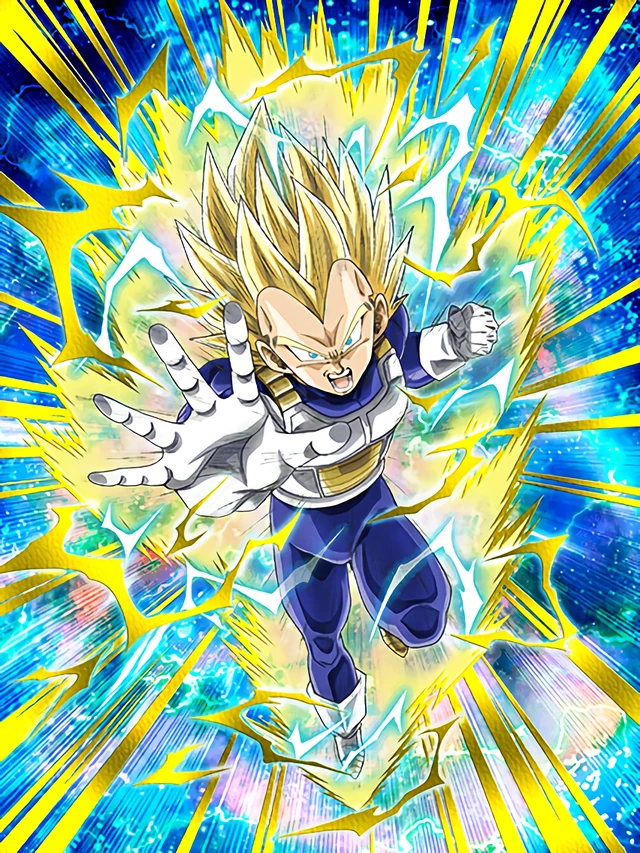 Super Saiyan 2 Vegeta artwork