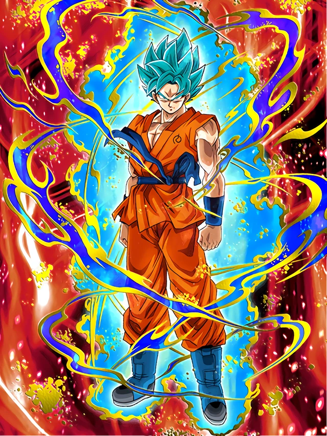 Super Saiyan God SS Goku artwork