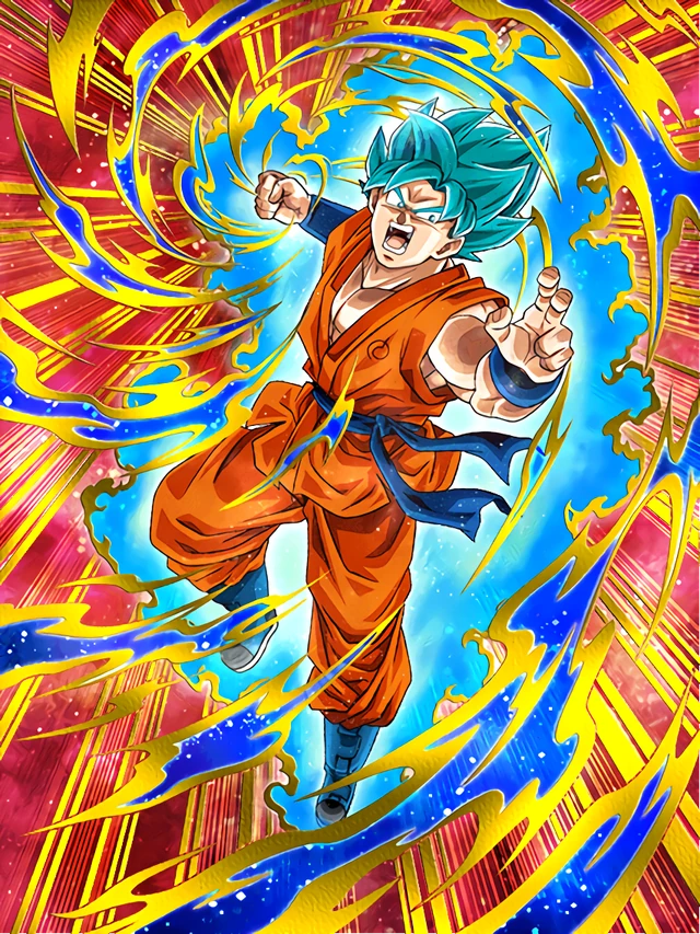 Super Saiyan God SS Goku artwork