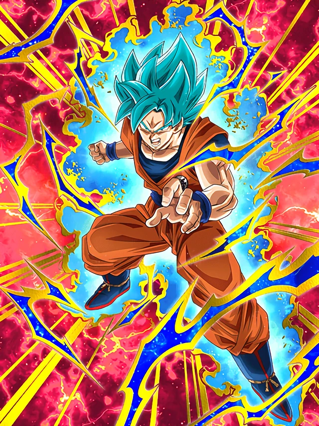 Super Saiyan God SS Goku artwork