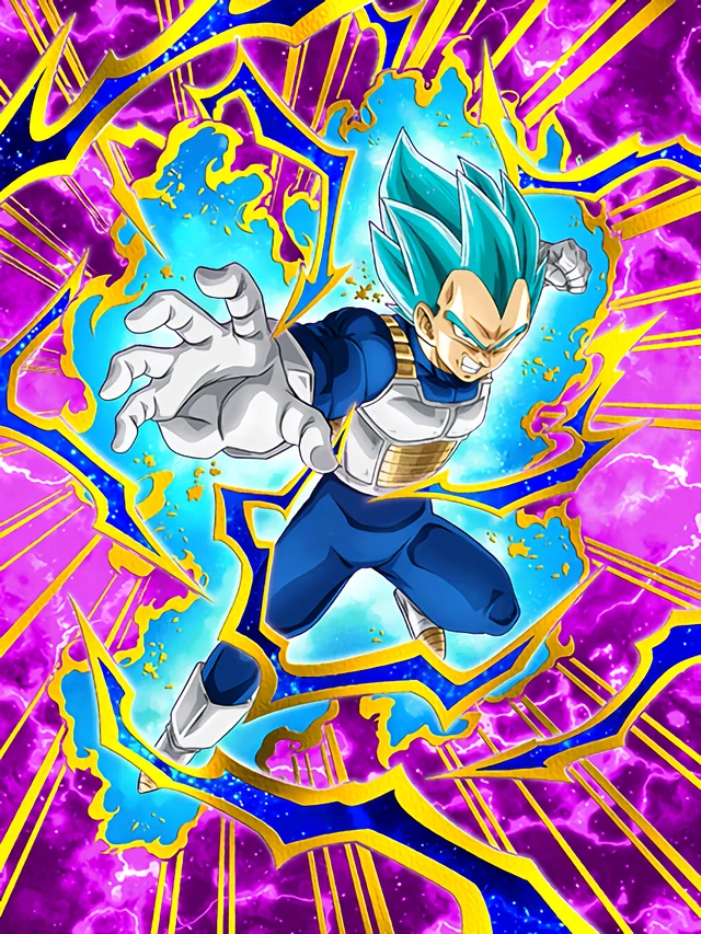 Super Saiyan God SS Vegeta artwork