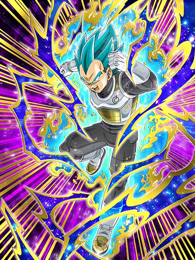 Super Saiyan God SS Vegeta artwork