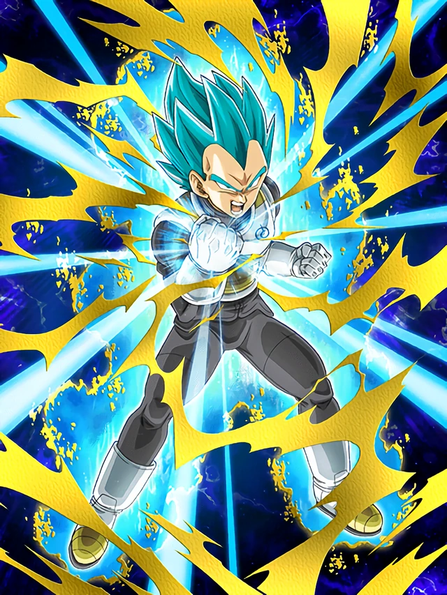 Super Saiyan God SS Vegeta artwork