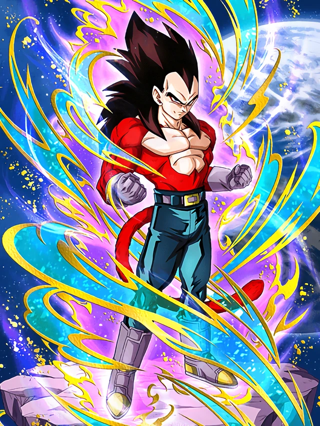 Super Saiyan 4 Vegeta artwork