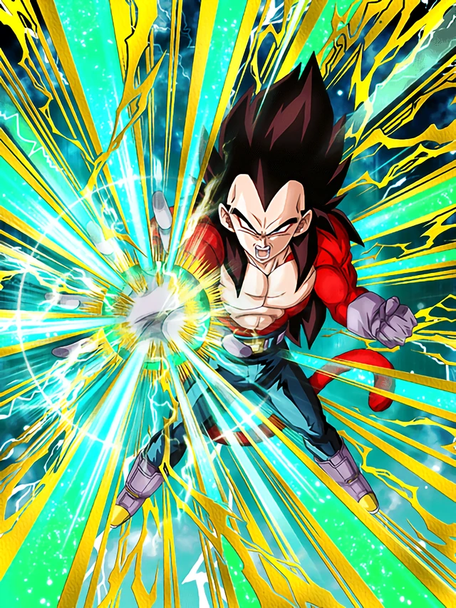 Super Saiyan 4 Vegeta artwork