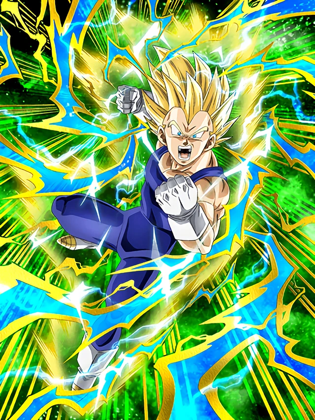 Super Saiyan 2 Vegeta artwork