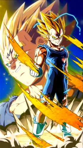 Majin Vegeta artwork