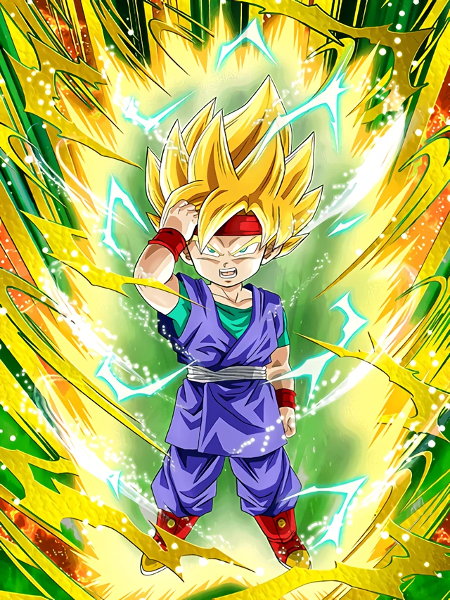 Super Saiyan Goku Jr. artwork