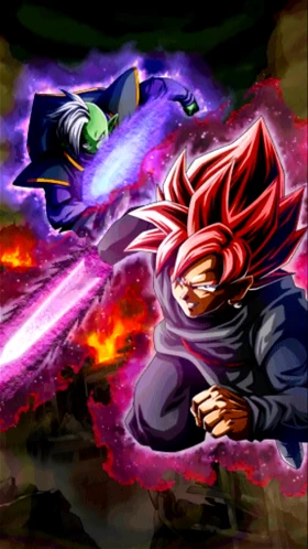 Goku Black (Super Saiyan Rosé) & Zamasu artwork