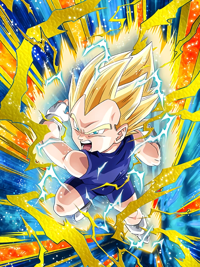 Super Saiyan Vegeta Jr. artwork