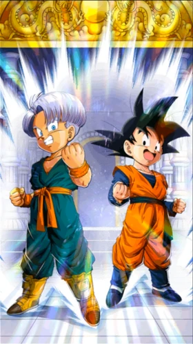 Trunks (Kid) & Goten (Kid) artwork