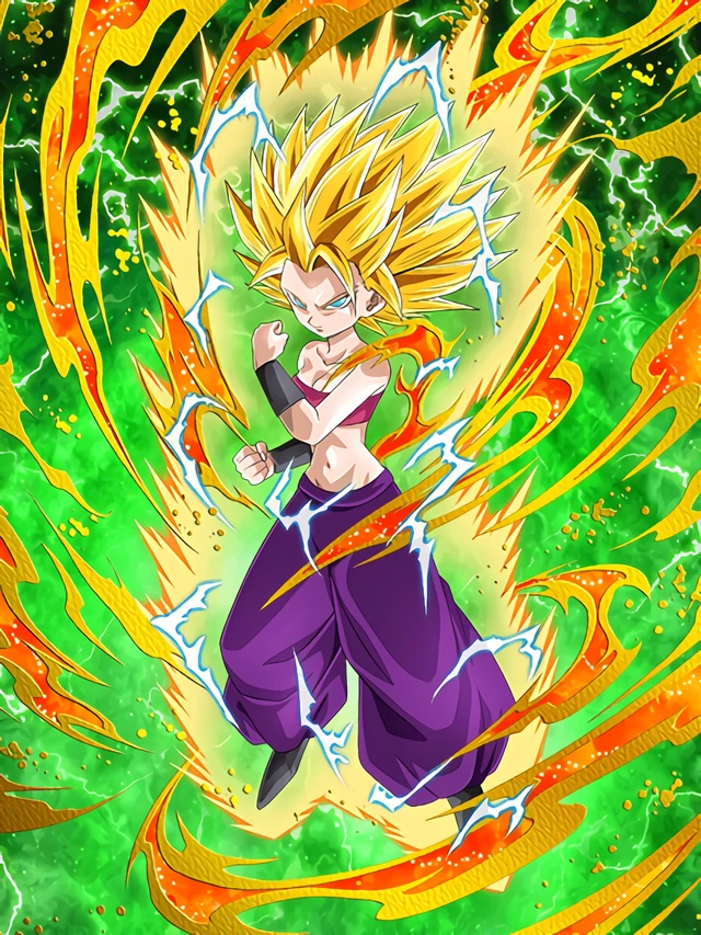 Super Saiyan 2 Caulifla artwork