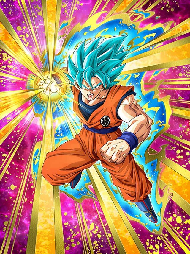Super Saiyan God SS Goku artwork