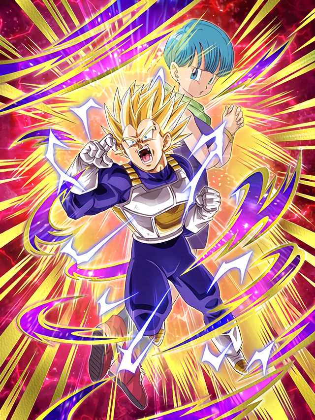 Super Saiyan 2 Vegeta & Bulma artwork