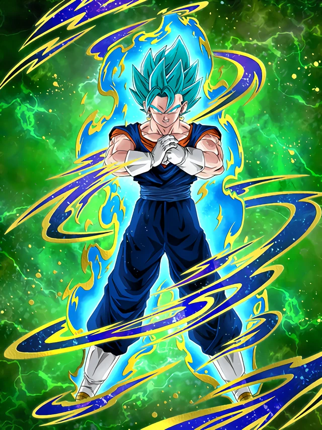 Super Saiyan God SS Vegito artwork
