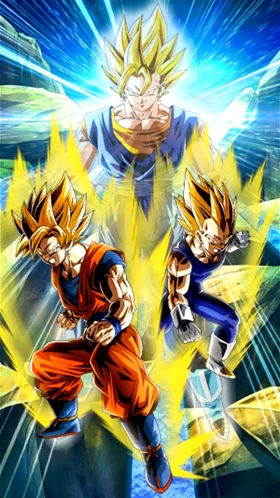 Super Saiyan Goku & Super Saiyan Vegeta artwork