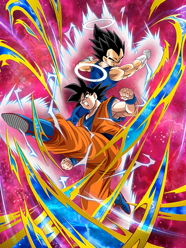 Goku (Angel) & Vegeta (Angel) artwork