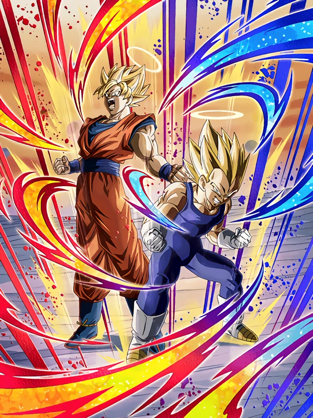 Super Saiyan Goku (Angel) &
Super Saiyan Vegeta (Angel) artwork