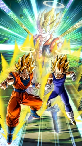 Super Saiyan Goku (Angel) &
Super Saiyan Vegeta (Angel) artwork