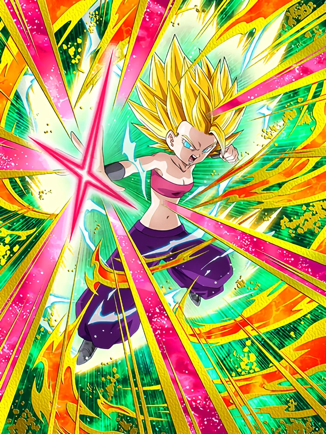 Super Saiyan 2 Caulifla artwork