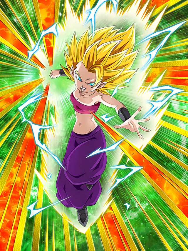 Super Saiyan 2 Caulifla artwork