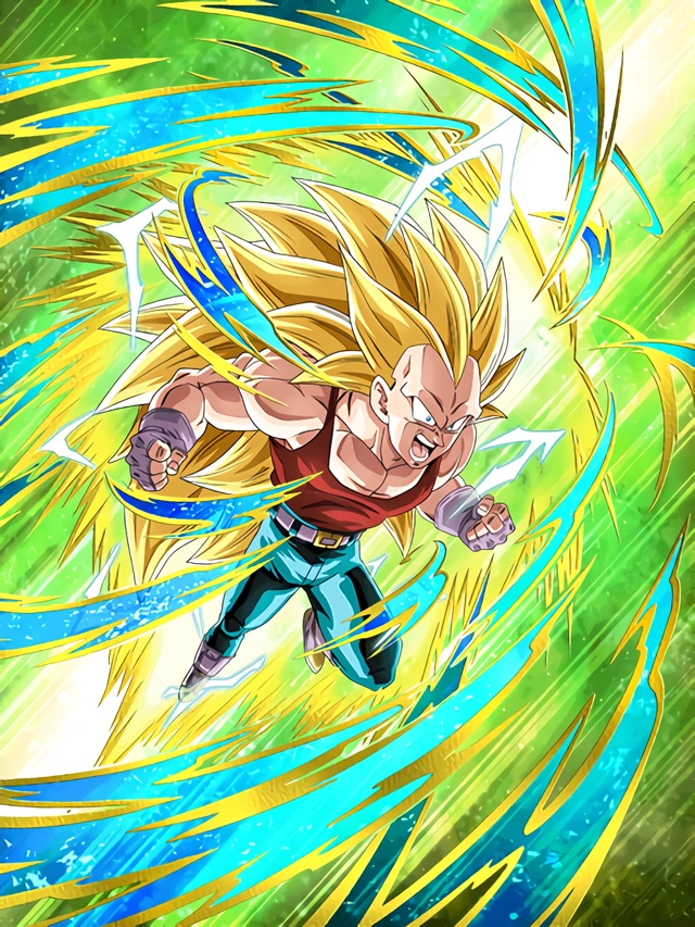 Super Saiyan 3 Vegeta (GT) artwork