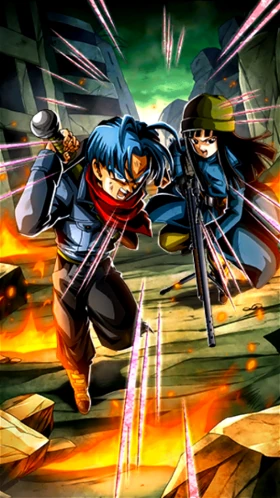 Trunks (Teen) (Future) & Mai (Future) artwork