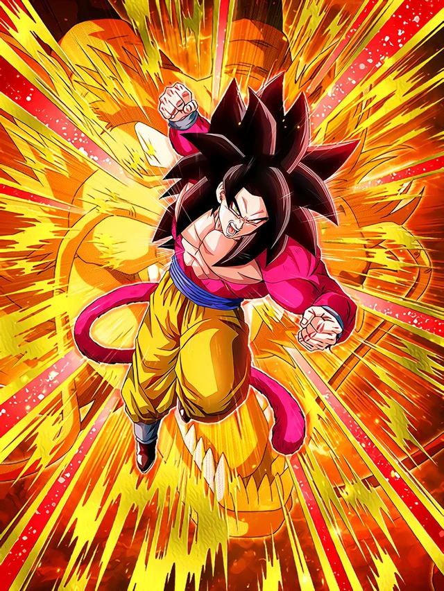 Super Full Power Saiyan 4 Goku artwork