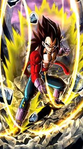 Super Saiyan 4 Vegeta artwork