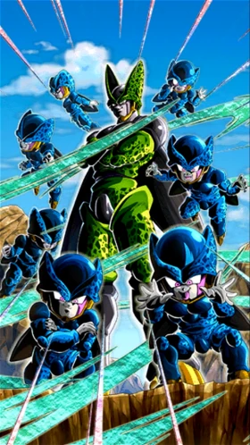 Cell (Perfect Form) & Cell Jr. artwork
