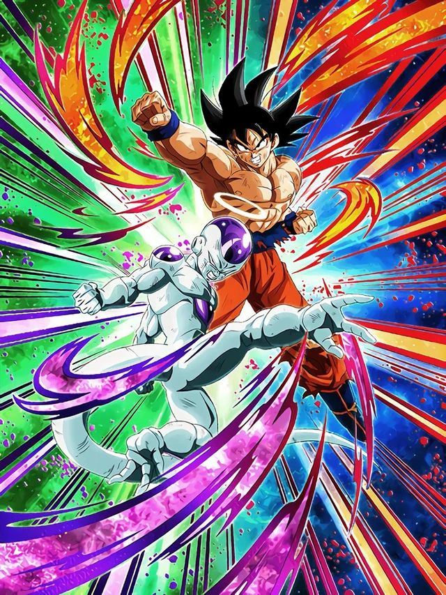 Goku & Frieza (Final Form) (Angel) artwork