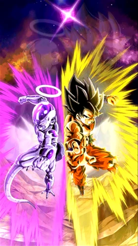 Goku & Frieza (Final Form) (Angel) artwork