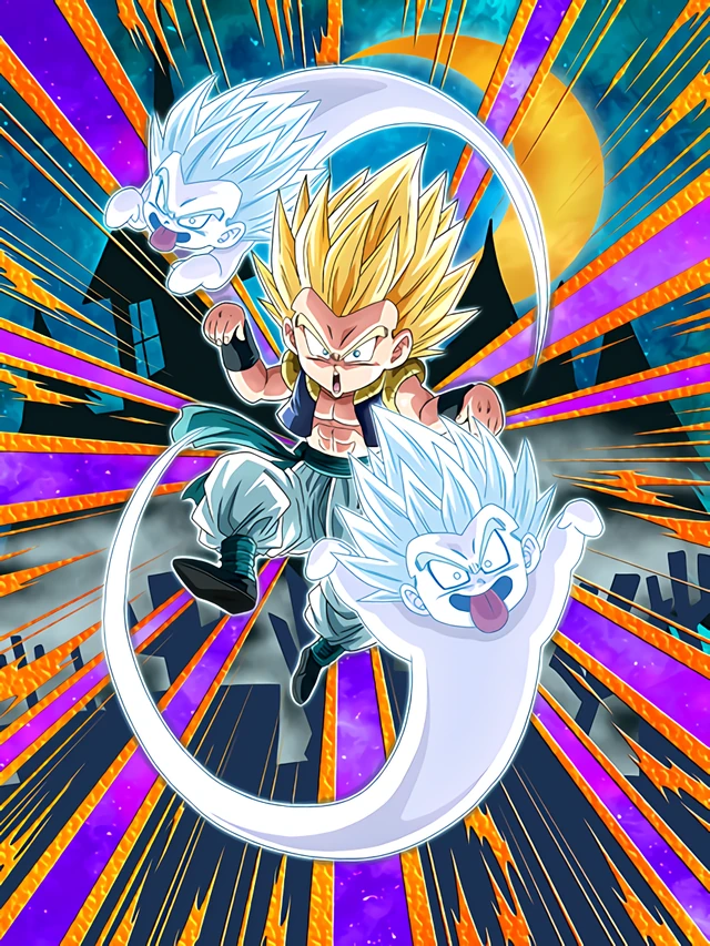 Super Saiyan Gotenks & Ghost artwork