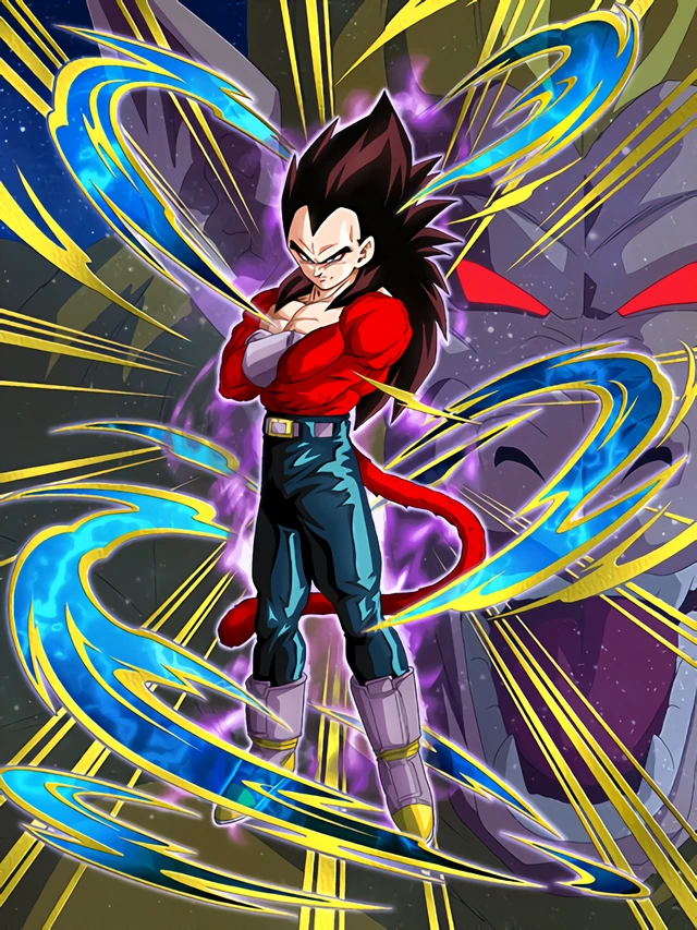 Super Saiyan 4 Vegeta artwork