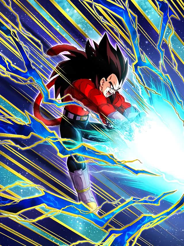 Super Saiyan 4 Vegeta artwork