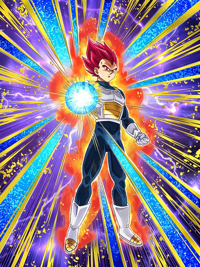 Super Saiyan God Vegeta artwork