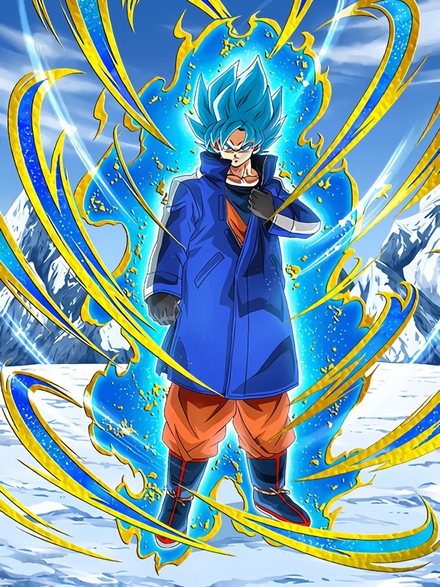 Super Saiyan God SS Goku artwork